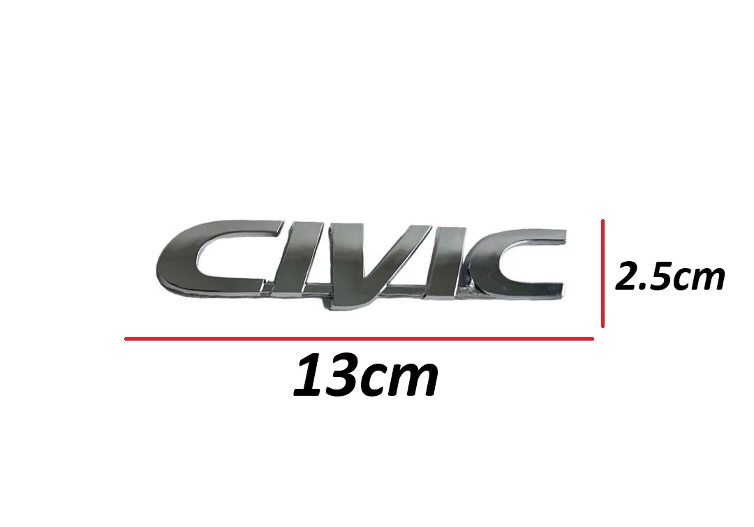 BAGAJ KROM CIVIC 96-00 ARKA (CIVIC YAZISI)