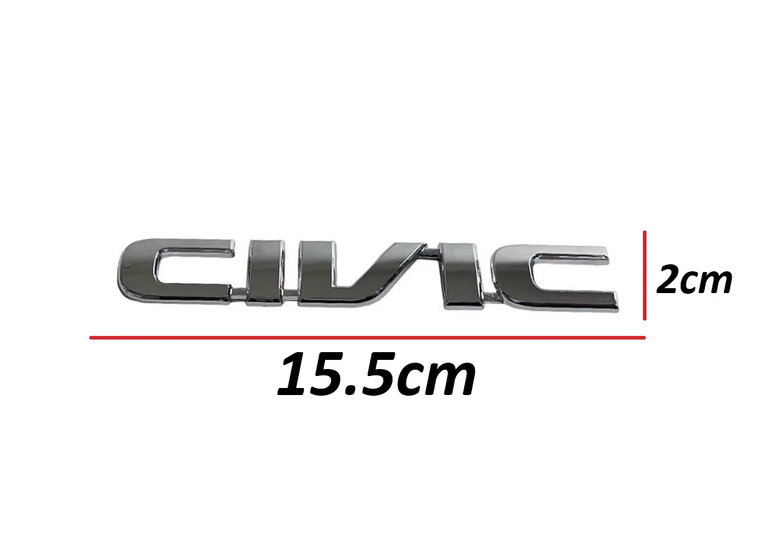 BAGAJ KROM CIVIC 02-05 ARKA (CIVIC YAZISI)